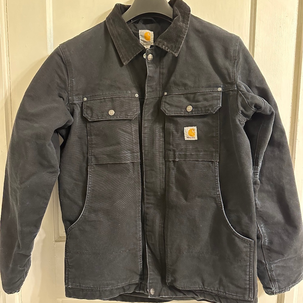 Carhartt Men's Insulated Jacket (Black, S)